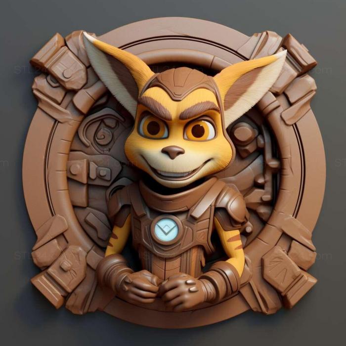 Games (Ratchet Clank 3 2, GAMES_35370) 3D models for cnc